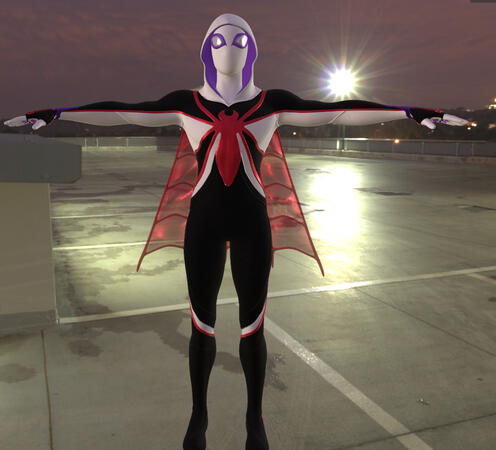 SpiderSona alternate suit 1.