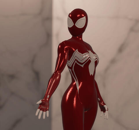 Spider-Woman render 2.