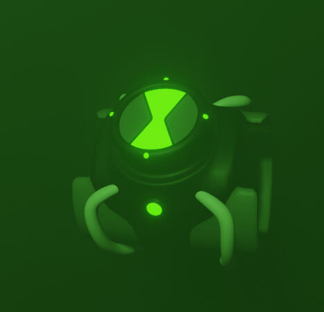 Omnitrix render.